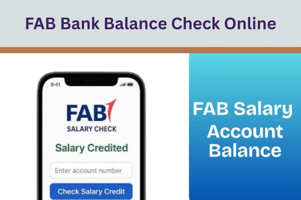 FAB Bank Balance Check Online (1)