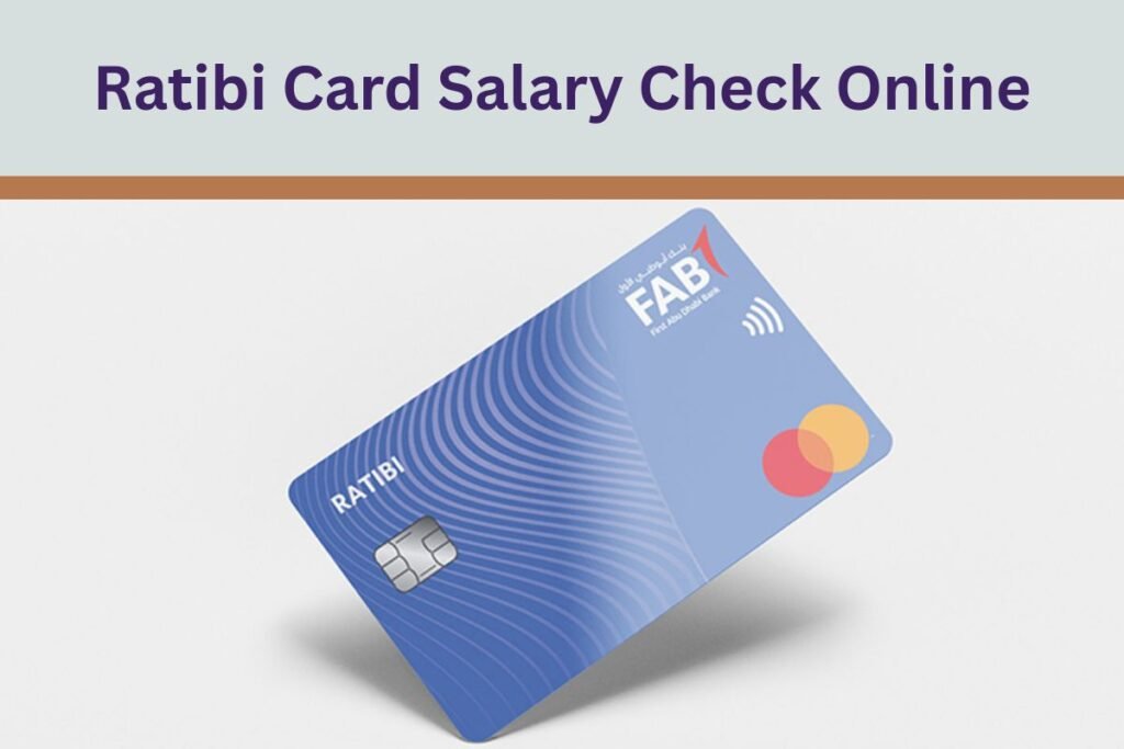 Ratibi Card Salary Check Online