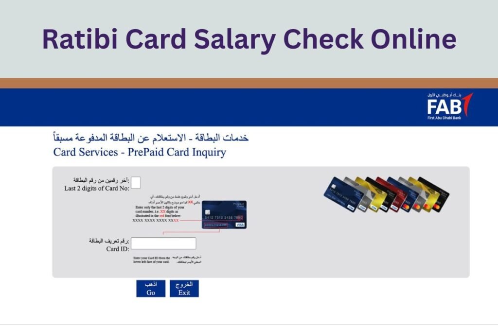Steps to Check Ratibi Card Balance Using Website