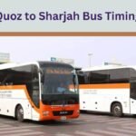 Al Quoz to Sharjah Bus Timings